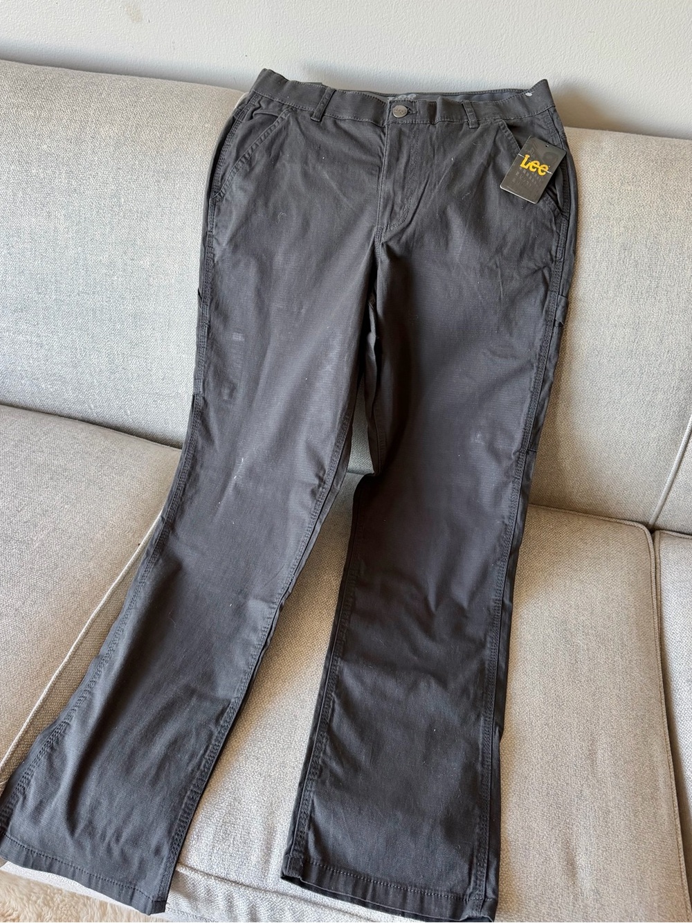 Lee Men's Black sports slacks